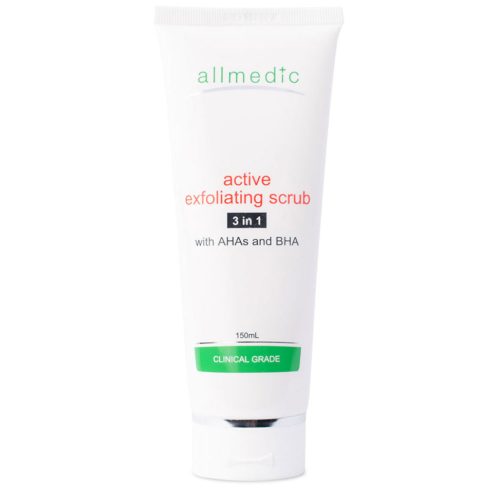 Allmedic 3 in 1 Active Exfoliating Scrub