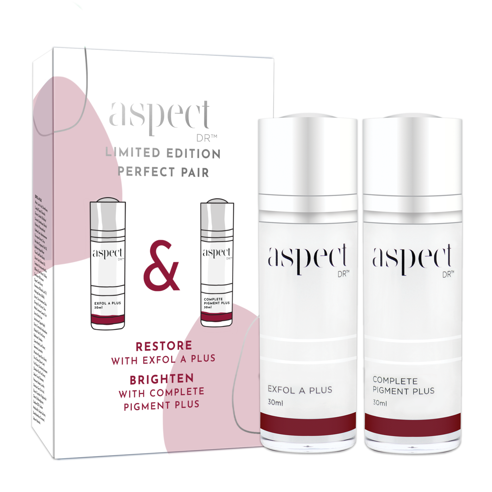 Aspect Dr Restore &amp; Brighten Perfect Pair LIMITED EDITION